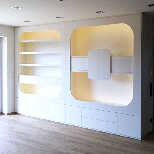 Moderne Schrankwand