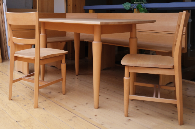 Eckbankgruppe Buche massiv – Bild 2