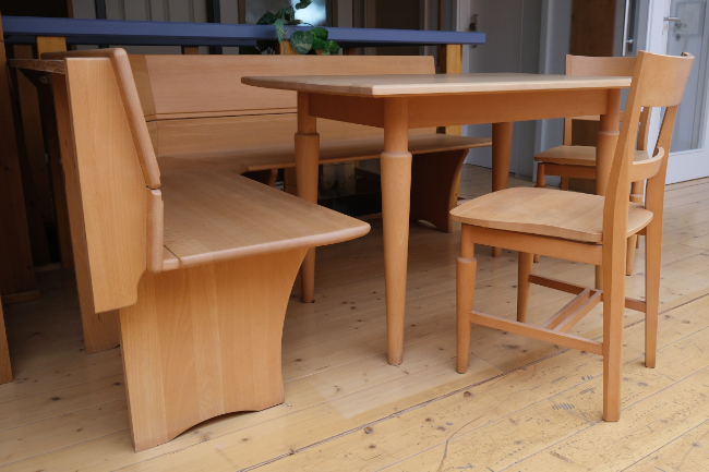 Eckbankgruppe Buche massiv – Bild 3