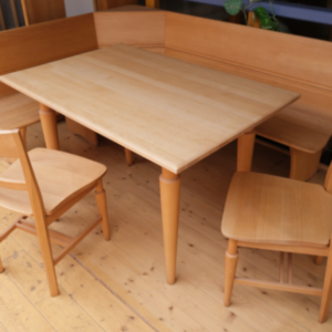 Eckbankgruppe Buche massiv